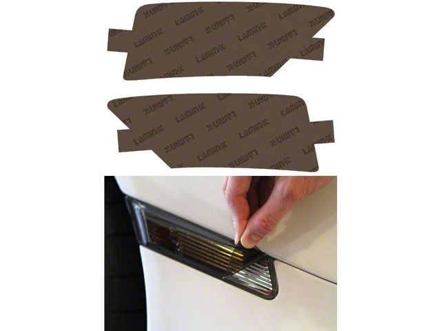 Lamin-X Side Marker Light Tint Covers; Smoked (19-23 Ranger)