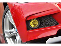 Lamin-X Fog Light Tint Covers; Amber (16-18 Sierra 1500)