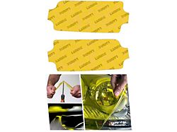 Lamin-X Fog Light Tint Covers; Yellow (22-26 Sierra 1500)