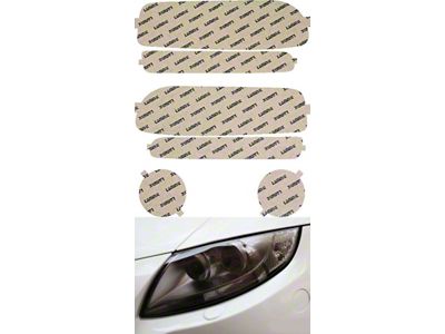 Lamin-X Headlight Tint Covers; Gunsmoke (03-06 Sierra 1500)