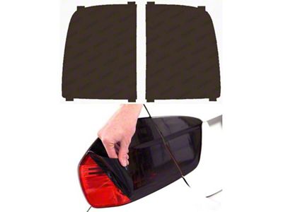 Lamin-X Tail Light Tint Covers; Charcoal (07-13 Sierra 1500)