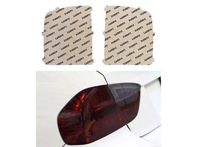 Lamin-X Tail Light Tint Covers; Gunsmoke (14-15 Sierra 1500)