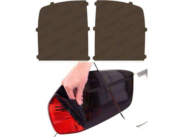 Lamin-X Tail Light Tint Covers; Charcoal (16-18 Sierra 2500 HD)