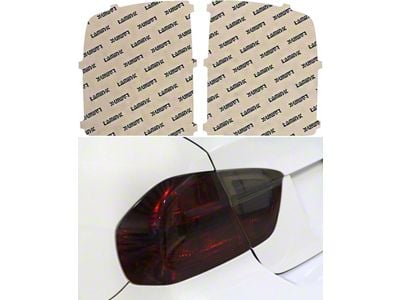 Lamin-X Tail Light Tint Covers; Gunsmoke (16-18 Sierra 2500 HD)