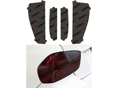 Lamin-X Tail Light Tint Covers; Gunsmoke (20-24 Sierra 2500 HD)