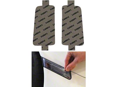 Lamin-X Reverse Light Tint Covers; Gunsmoke (20-23 Sierra 3500 HD)