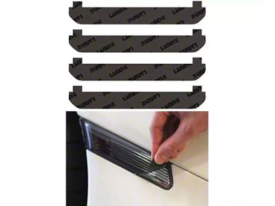 Lamin-X Side Fender Marker Light Tint Covers; Gunsmoke (20-23 Sierra 3500 HD)