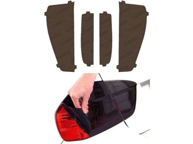 Lamin-X Tail Light Tint Covers; Charcoal (20-24 Sierra 3500 HD)