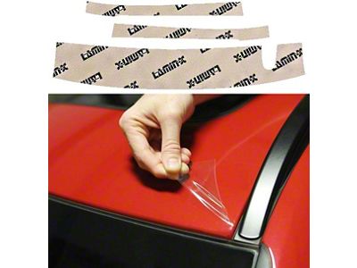 Lamin-X A-Pillar and Cab Top Edge Paint Protection Film (22-25 Silverado 1500 Custom, WT)