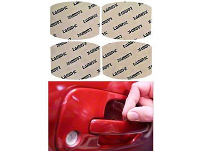 Lamin-X Door Handle Cup Paint Protection Film (19-21 Silverado 1500; 2022 Silverado 1500 LTD)