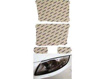 Lamin-X Headlight Tint Covers; Gunsmoke (07-13 Silverado 1500)