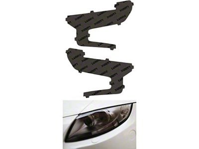 Lamin-X Headlight Tint Covers; Gunsmoke (22-24 Silverado 1500 w/ Factory LED Headlights)