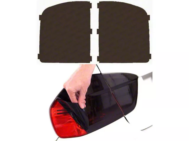 Lamin-X Tail Light Tint Covers; Charcoal (07-13 Silverado 1500)