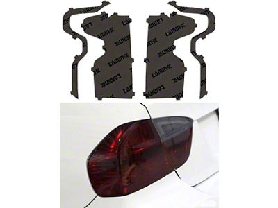 Lamin-X Tail Light Tint Covers; Gunsmoke (22-24 Silverado 1500 w/ Factory LED Tail Lights)