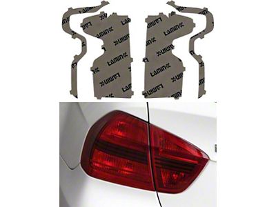 Lamin-X Tail Light Tint Covers; Tinted (22-25 Silverado 1500 Custom, WT)