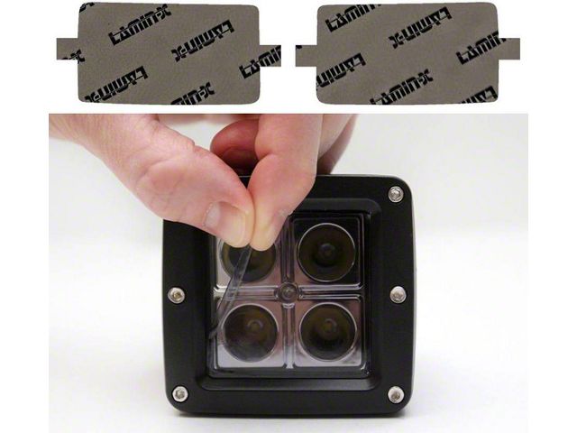 Lamin-X Fog Light Tint Covers; Tinted (2024 Silverado 2500 HD High Country, LT, LTZ)