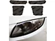 Lamin-X Headlight Tint Covers; Gunsmoke (2024 Silverado 2500 HD Custom, WT)
