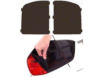 Lamin-X Tail Light Tint Covers; Charcoal (07-14 Silverado 2500 HD)