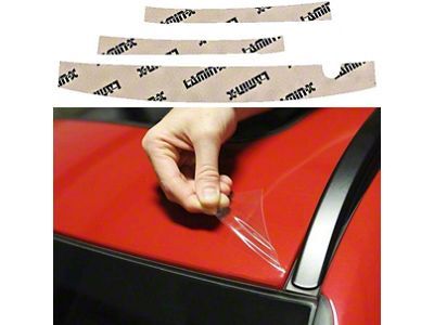 Lamin-X A-Pillar and Cab Top Edge Paint Protection Film (24-25 Silverado 3500 HD, Excluding WT)