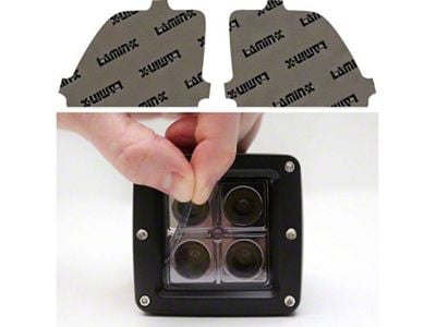 Lamin-X Fog Light Tint Covers; Tinted (20-23 Silverado 3500 HD)