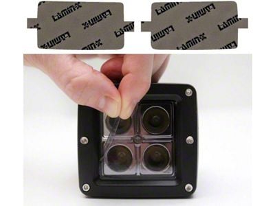 Lamin-X Fog Light Tint Covers; Tinted (24-25 Silverado 3500 HD High Country, LT, LTZ)