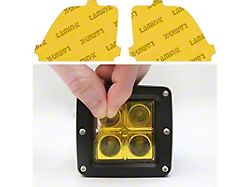 Lamin-X Fog Light Tint Covers; Yellow (20-23 Silverado 3500 HD)