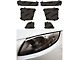 Lamin-X Headlight Tint Covers; Gunsmoke (20-23 Silverado 3500 HD)