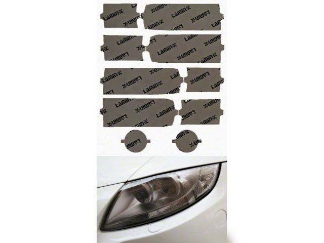 Lamin-X Headlight Tint Covers; Tinted (17-19 Silverado 3500 HD)