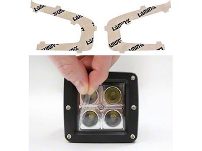 Lamin-X Daytime Running Light Tint Covers; Clear (21-25 Tahoe)