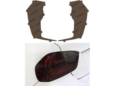 Lamin-X Rear Reflector Delete Tint Covers; Smoked (21-25 Tahoe)