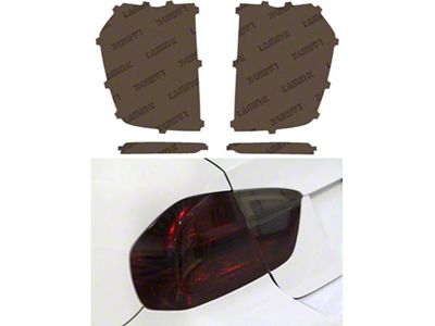 Lamin-X Tail Light Tint Covers; Smoked (21-25 Tahoe)