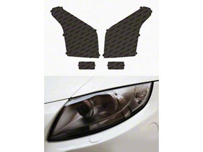 Lamin-X Headlight Tint Covers; Gunsmoke (15-20 Yukon)