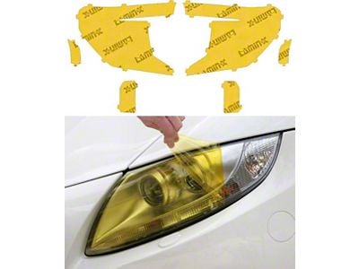 Lamin-X Headlight Tint Covers; Yellow (21-24 Yukon)