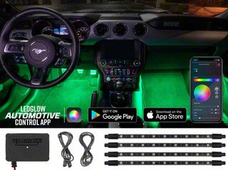 thumbnail interactive-video image 1 of 9pc Blue LED Interior Light Kit For 2002-2008 Dodge RAM 1500 – Front & Rear Bulbs 1 of 5