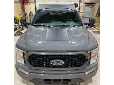LensunSolar Hood Solar Panel Complete Kit; 60-Watt (21-25 F-150, Excluding Raptor)