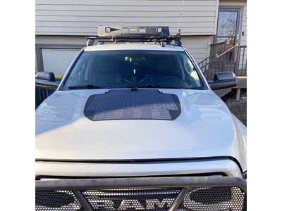 LensunSolar Hood Solar Panel Complete Kit; 80-Watt (10-18 RAM 3500)
