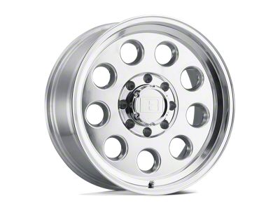 Level 8 Wheels Hauler Polished 8-Lug Wheel; 16x6; 0mm Offset (01-06 Sierra 3500 HD SRW)