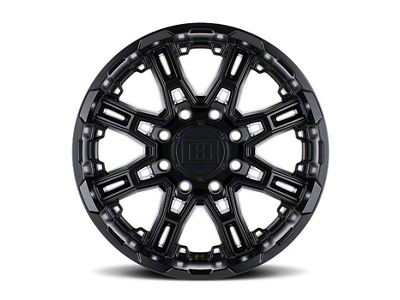 Level 8 Wheels Slingshot Matte Black 8-Lug Wheel; 20x9; 0mm Offset (01-06 Silverado 2500 HD)