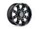 Level 8 Wheels Slingshot Matte Black 6-Lug Wheel; 20x9; 10mm Offset (04-08 F-150)