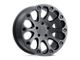 Level 8 Wheels Impact Matte Black 6-Lug Wheel; 20x9; 9mm Offset (07-13 Sierra 1500)