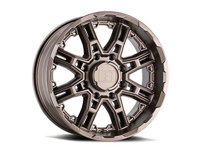 Level 8 Wheels Slingshot Matte Bronze 6-Lug Wheel; 17x8.5; 10mm Offset (07-13 Silverado 1500)