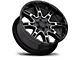 Level 8 Wheels Slingshot Gloss Black Machined 6-Lug Wheel; 20x11.5; -44mm Offset (07-14 Yukon)