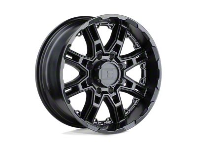 Level 8 Wheels Slingshot Matte Black 6-Lug Wheel; 20x9; 10mm Offset (15-20 F-150)