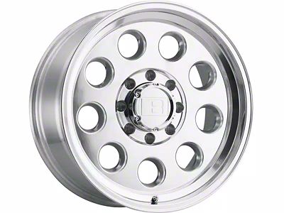 Level 8 Wheels Hauler Polished 6-Lug Wheel; 18x9; 0mm Offset (15-20 Tahoe)