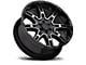 Level 8 Wheels Slingshot Gloss Black Machined 6-Lug Wheel; 20x11.5; -44mm Offset (15-20 Yukon)