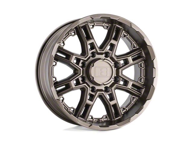 Level 8 Wheels Slingshot Matte Bronze 6-Lug Wheel; 20x9; 18mm Offset (91-96 Dakota)