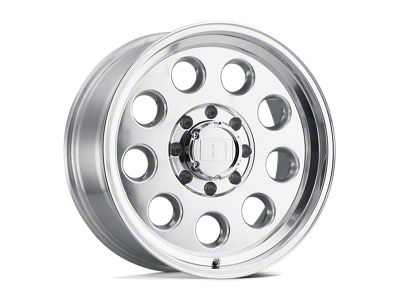 Level 8 Wheels Hauler Polished 6-Lug Wheel; 17x8.5; 12mm Offset (21-25 F-150)