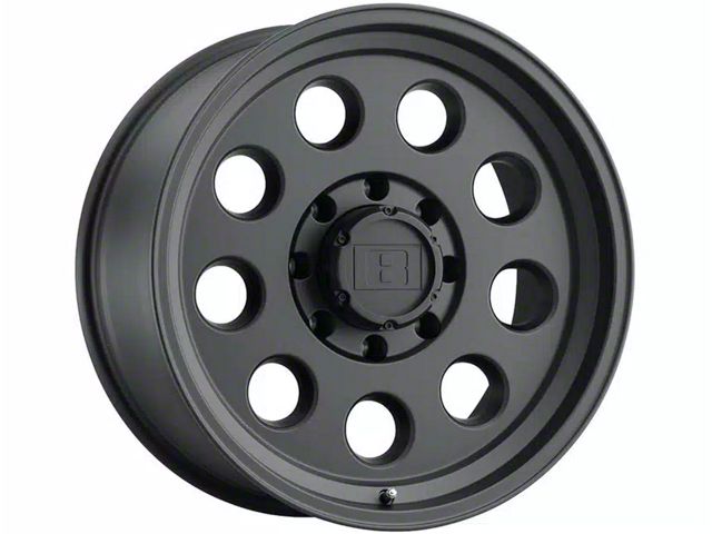 Level 8 Wheels Hauler Matte Black 6-Lug Wheel; 20x9; 0mm Offset (19-24 RAM 1500)