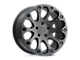 Level 8 Wheels Impact Matte Black 6-Lug Wheel; 20x9; 9mm Offset (19-24 RAM 1500)