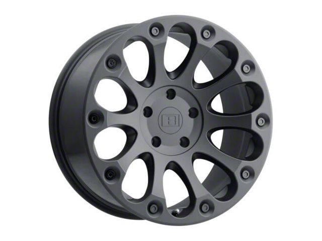 Level 8 Wheels Impact Matte Black 5-Lug Wheel; 20x9; 0mm Offset (02-08 RAM 1500, Excluding Mega Cab)
